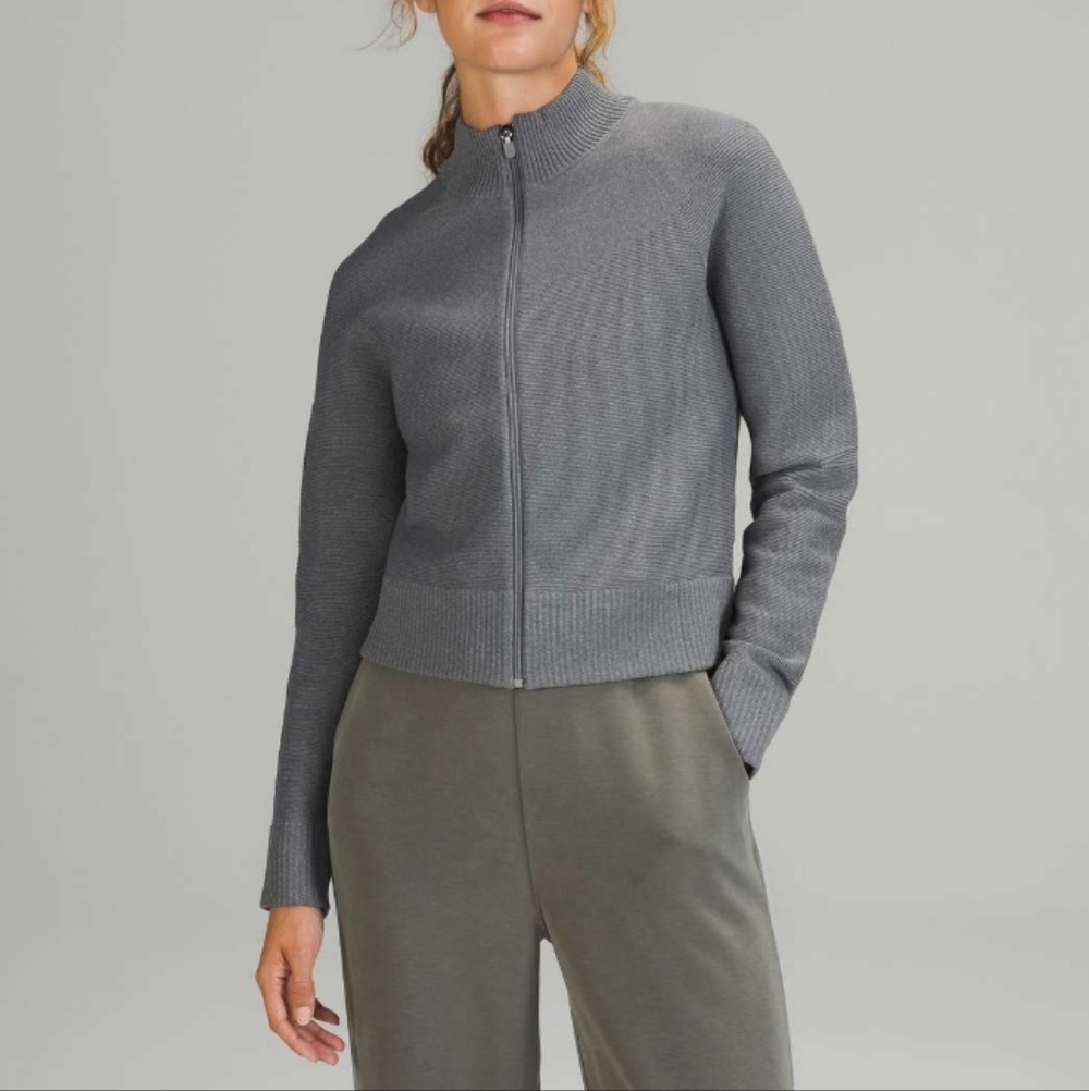 lululemon athletica All Around Zip Up Sweater - Asphalt Grey